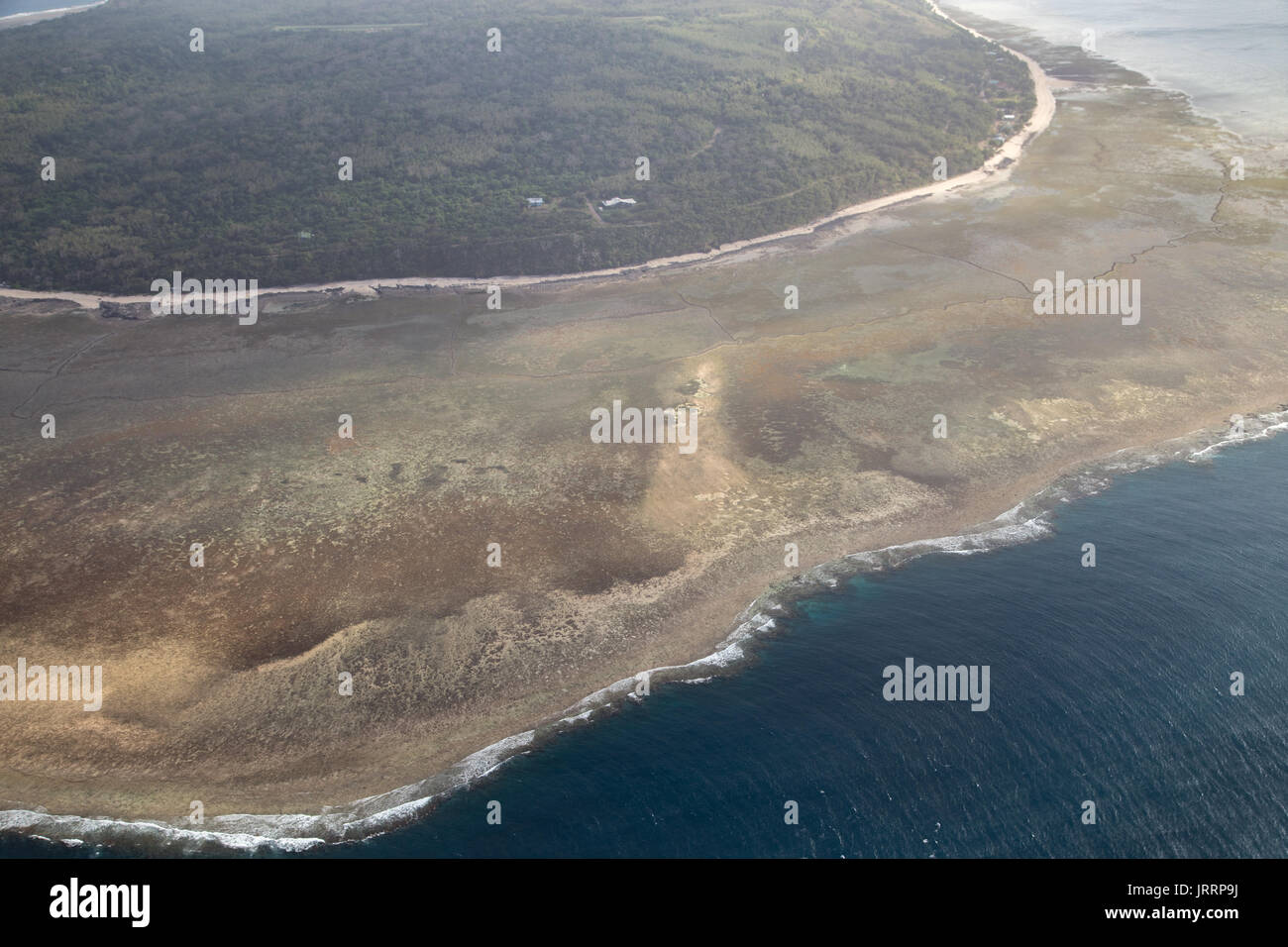 Fransen Riffe aus Mer (Murray) Insel Stockfoto