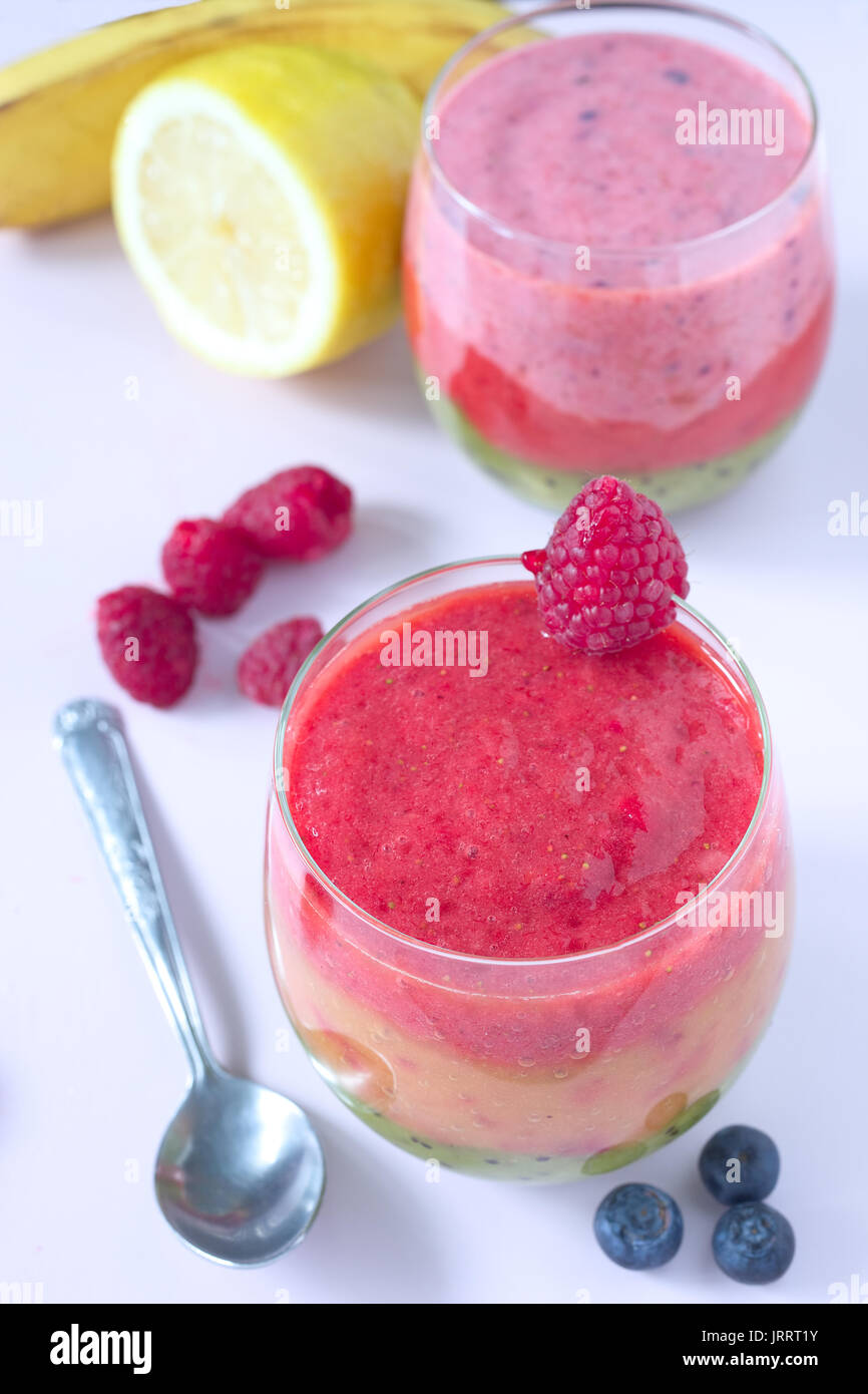 Frucht-smoothie Stockfoto
