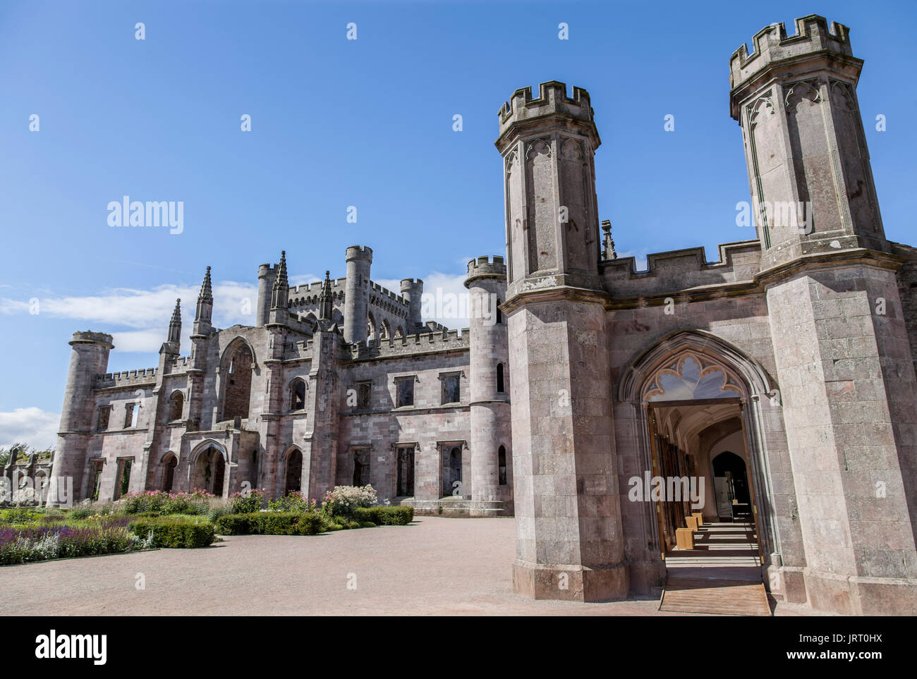 Lowther Castle in der Nähe von Penrith im Lake District Stockfoto