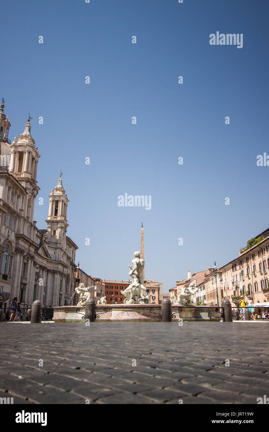 Die Piazza Navona, Rom, Latium, Italien, Europa Stockfoto