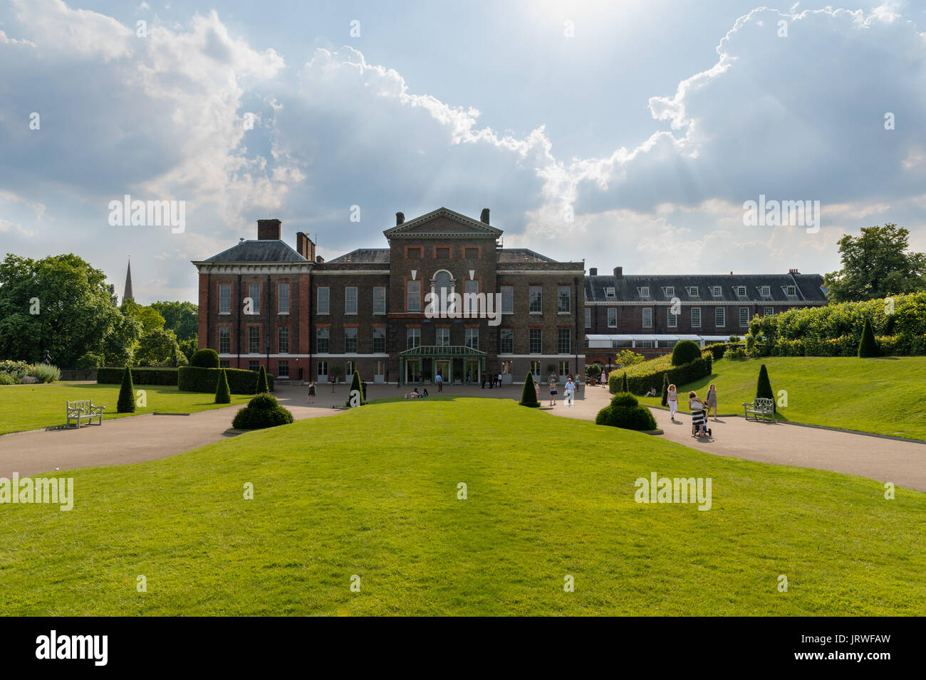 Kensington-Palast Stockfoto