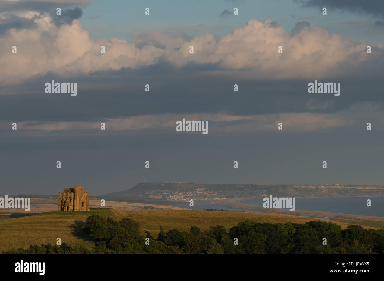 St Catherine's Chappel Dorset Stockfoto