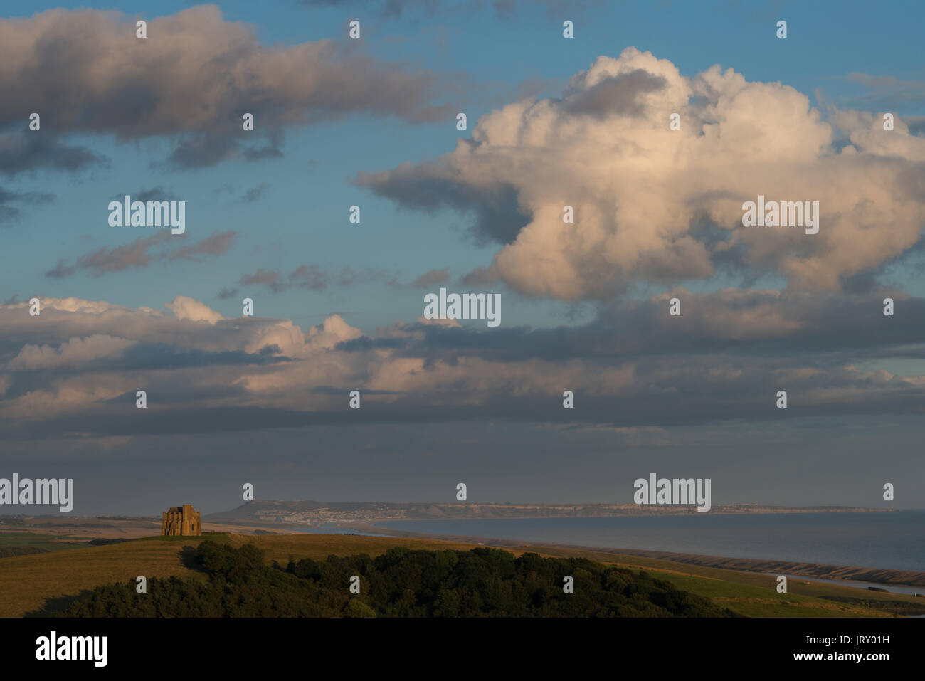 St Catherine's Chappel Dorset Stockfoto