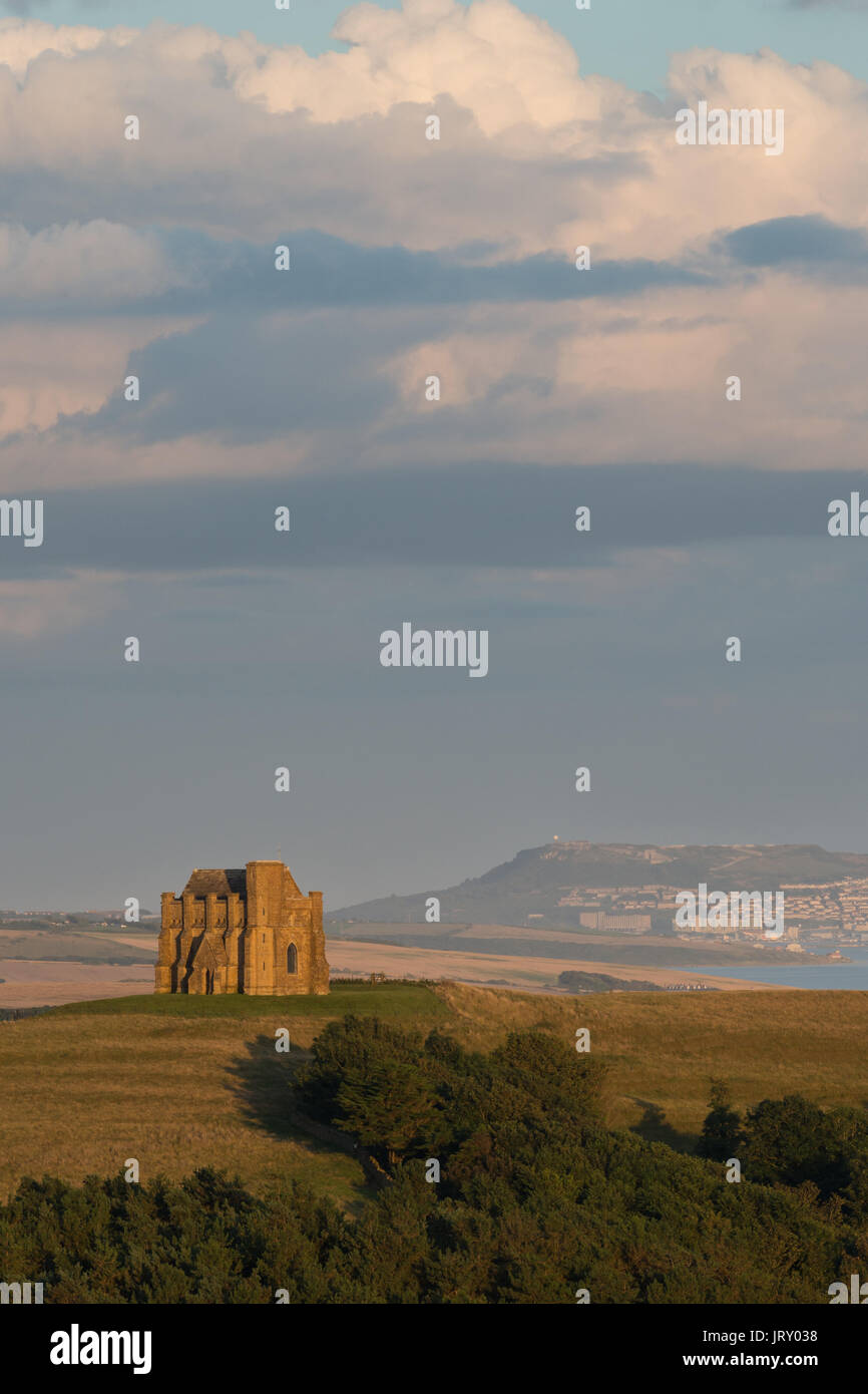 St Catherine's Chappel Dorset Stockfoto