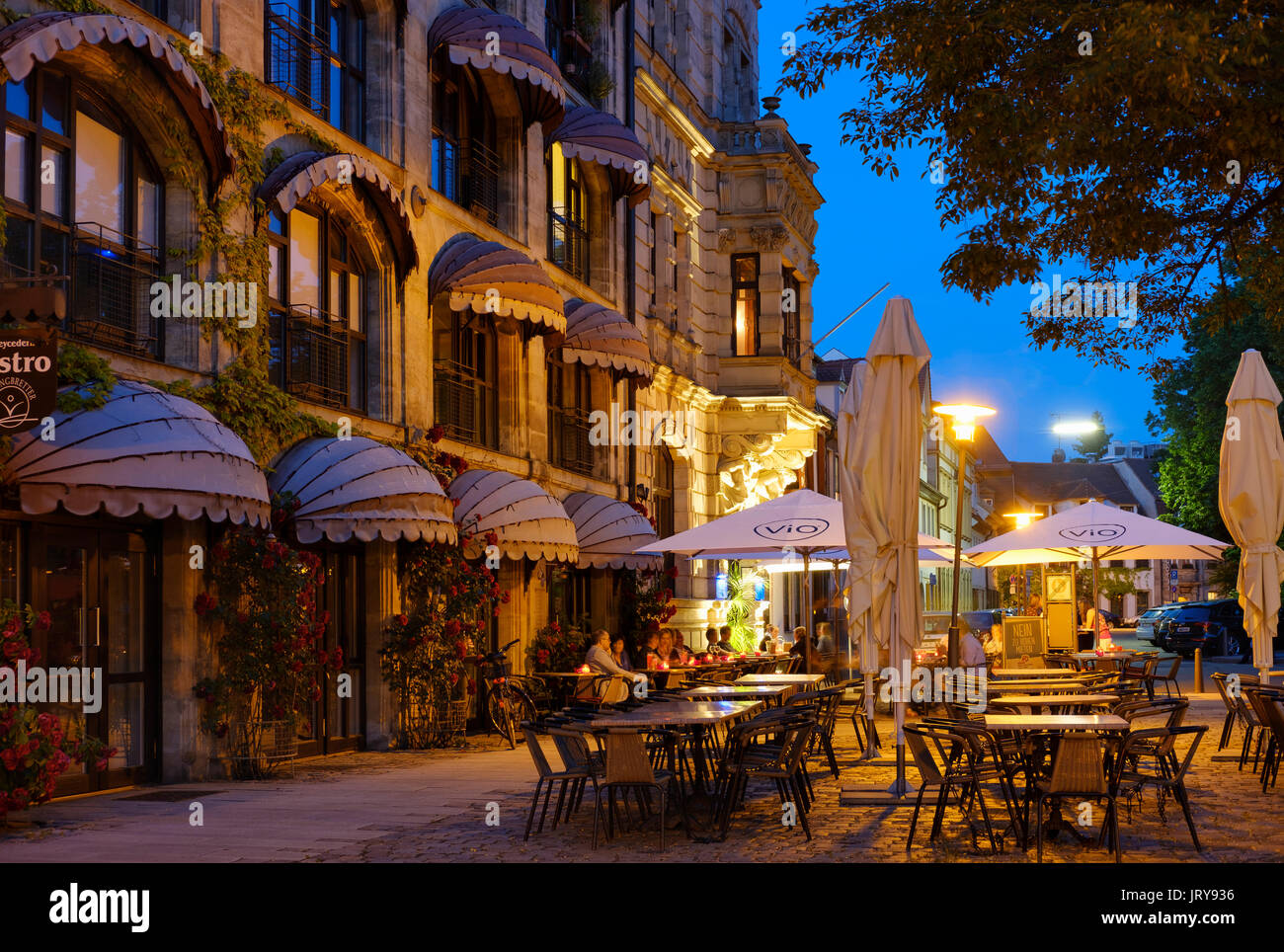Haus Dreycedern, Altstadt Kirchplatz, historischen Zentrum Erlangen, Mittelfranken, Franken, Bayern, Deutschland Stockfoto