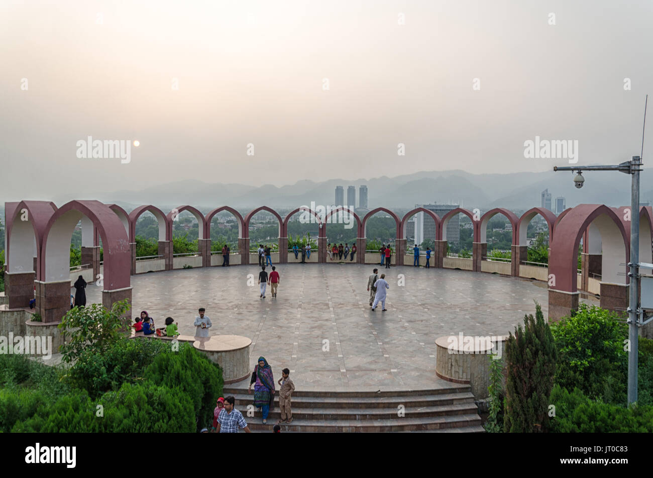 PAKISTAN DENKMAL, Islamabad, Pakistan Stockfoto