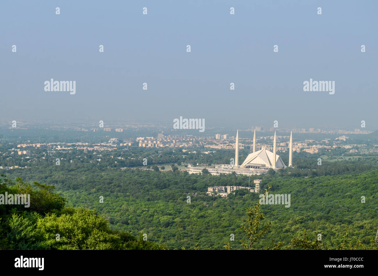 Stadtbild Von Islamabad Stockfoto