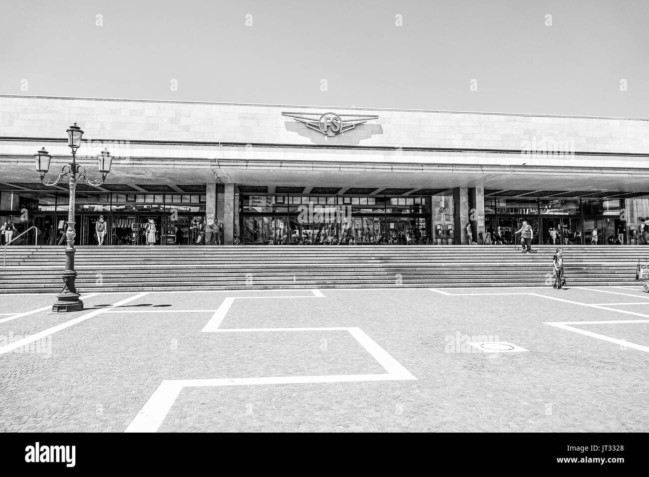 Bahnhof Santa Lucia - ferrovia - Venedig, Italien, 29. Juni 2016 Stockfoto