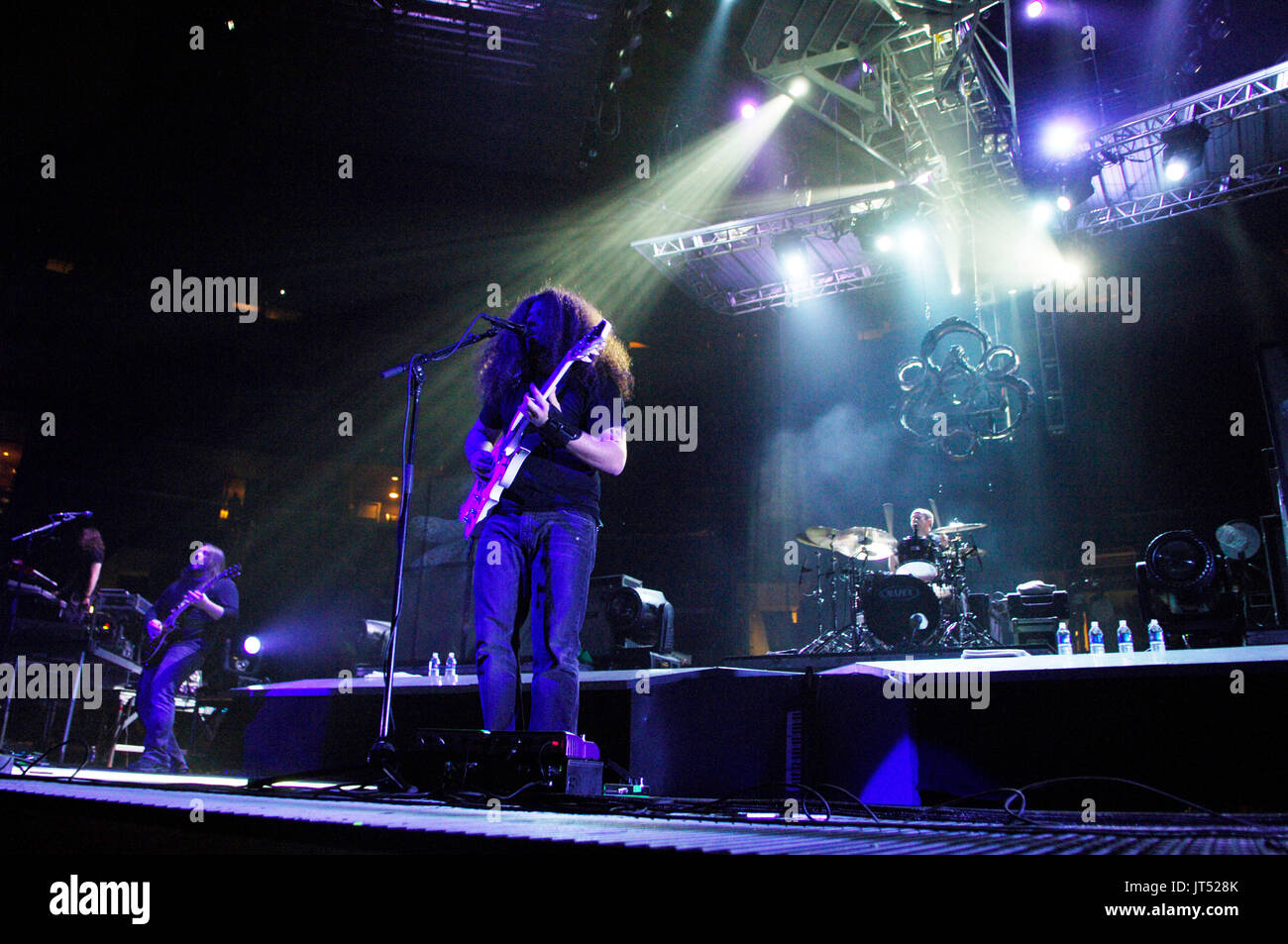 Coheed & Cambria bei Staples Center Los Angeles, Ca. Stockfoto