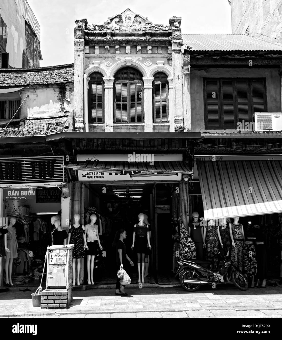 Hanoi Old Quarter Stockfoto