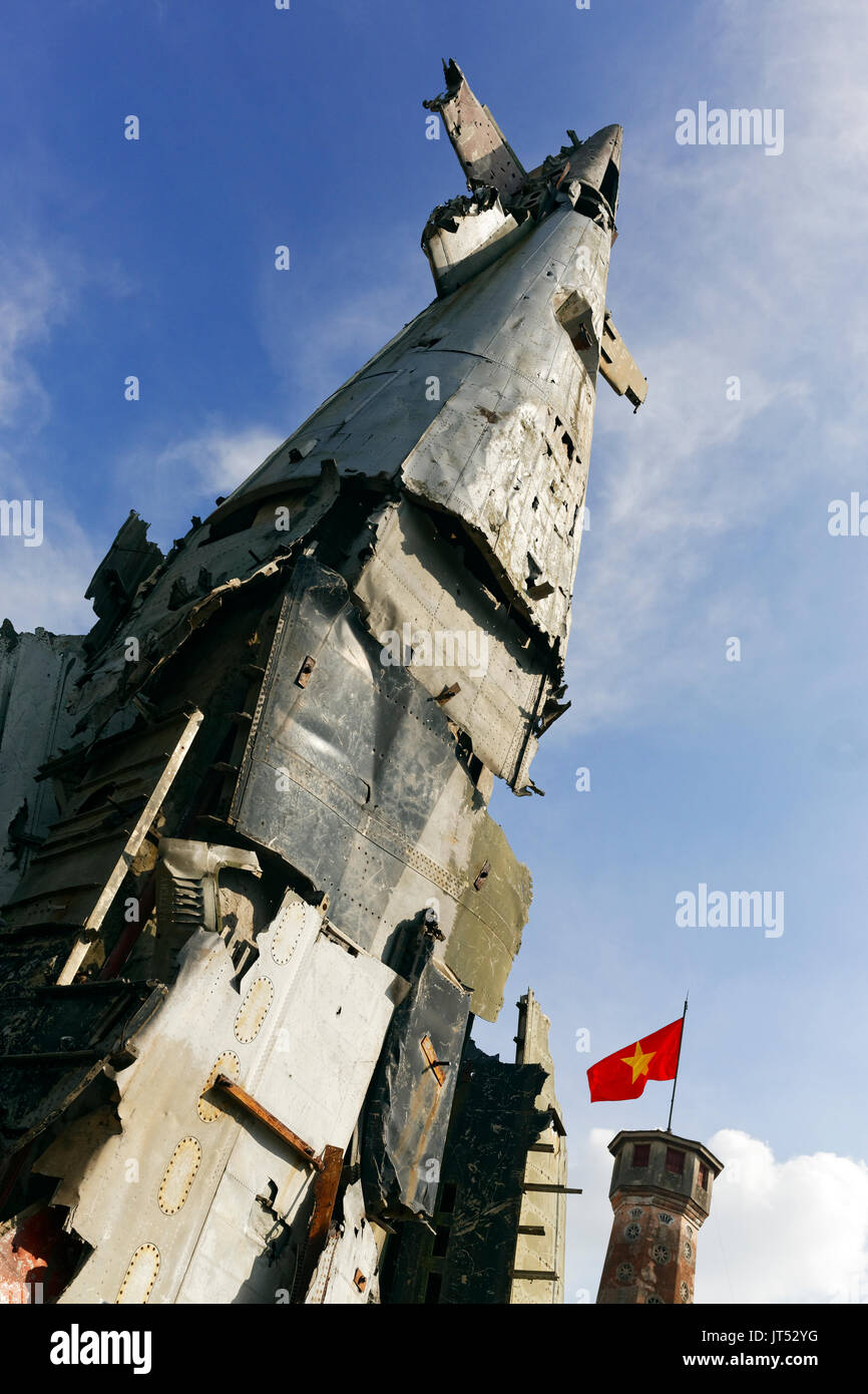Hanoi Militärhistorisches Museum Stockfoto