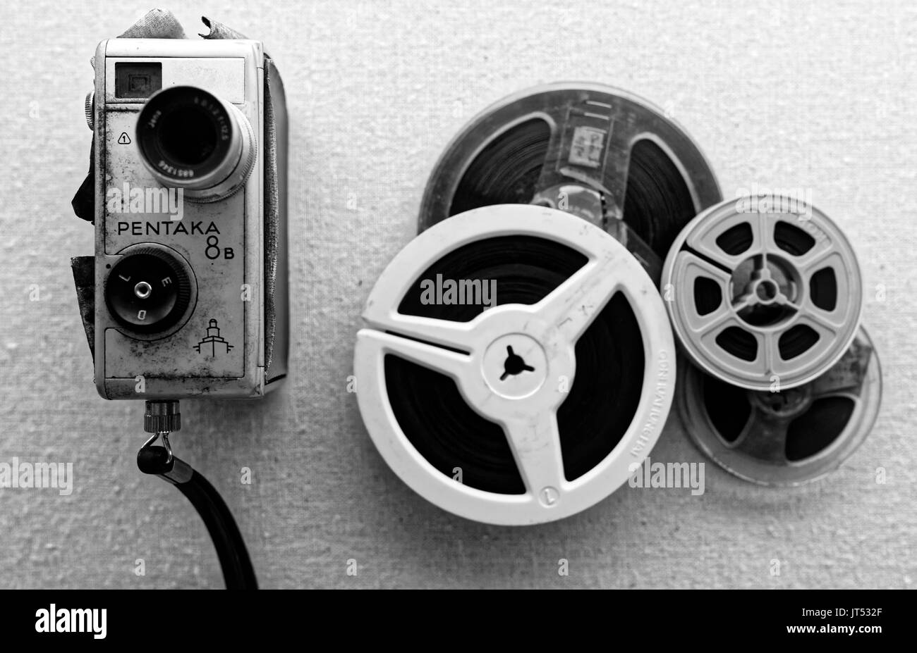 Hanoi Museum - alte DDR Cine-Kamera Stockfoto