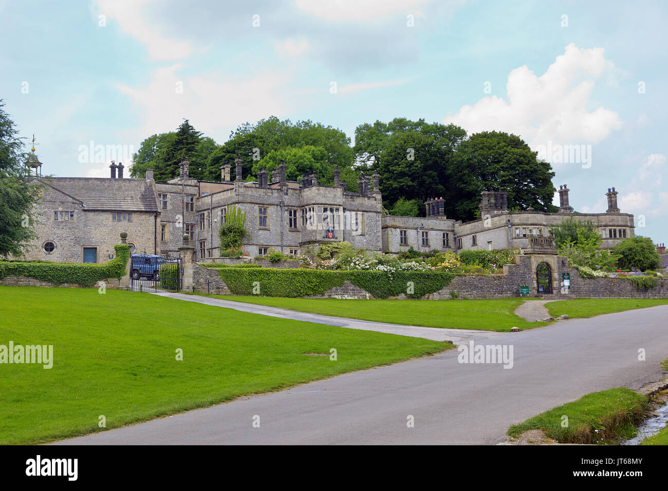 Tissington Halle Derbyshire Stockfoto