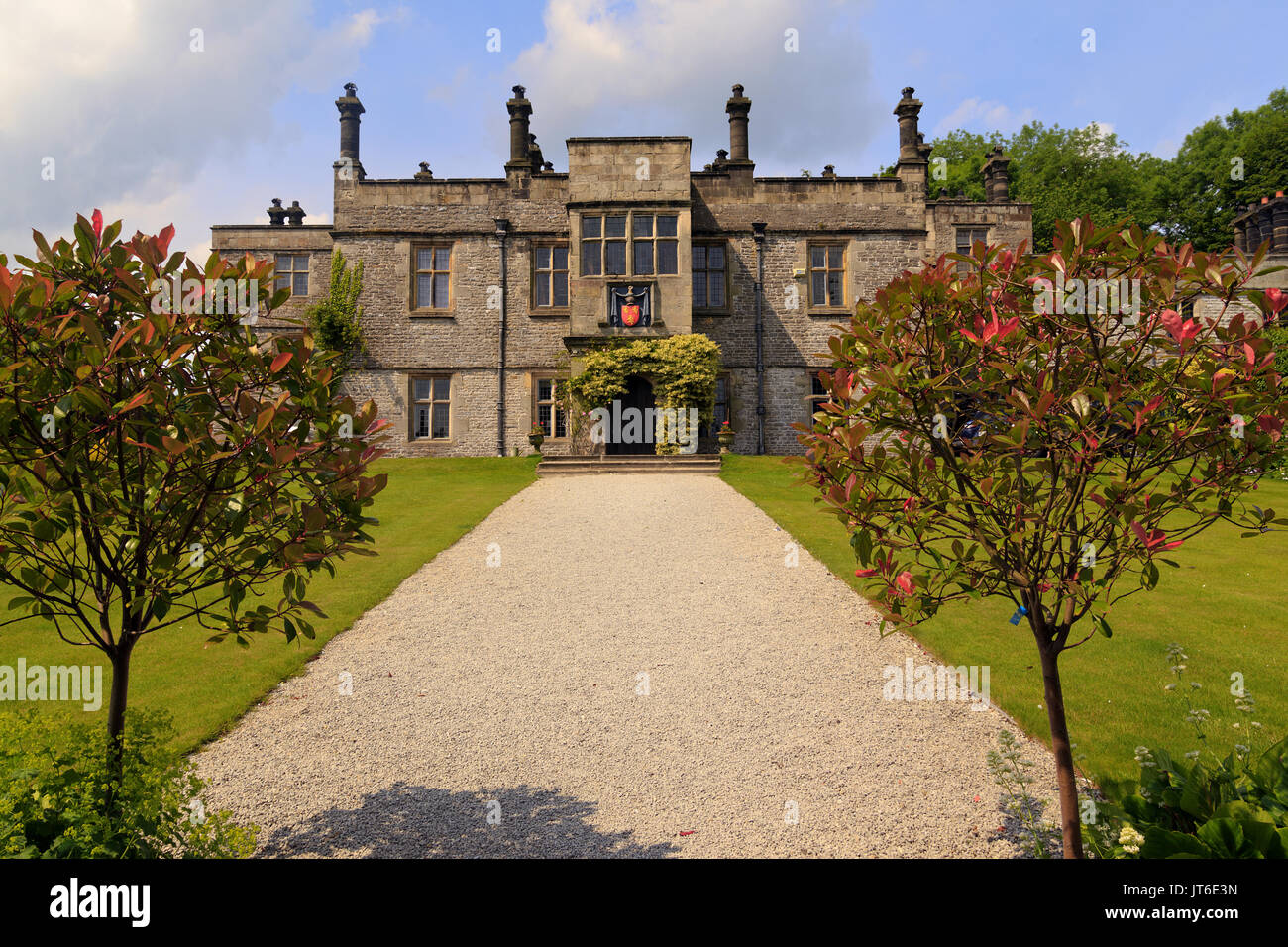 Tissington Halle Derbyshire Stockfoto