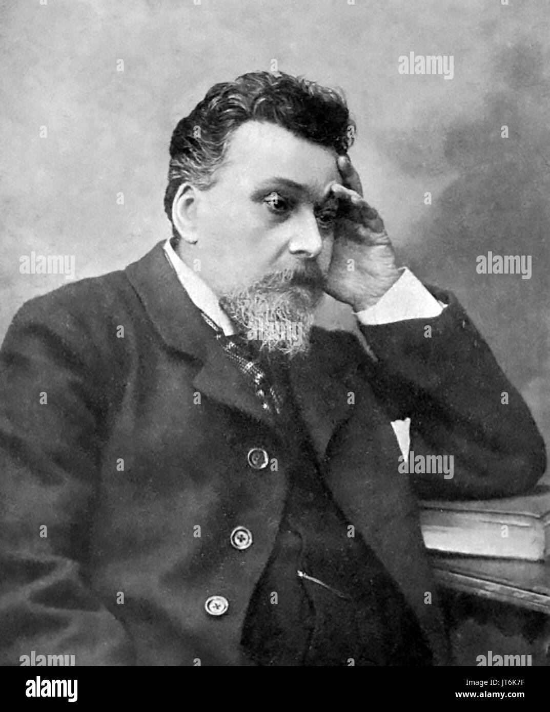 KONSTANTIN STANYOUKOVIC (1843-1903) russischer Schriftsteller Stockfoto