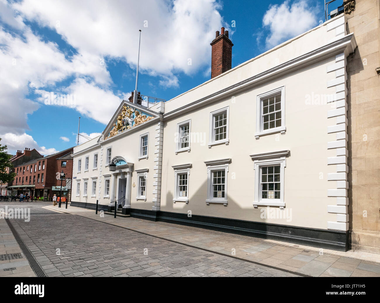 Trinity House Hull in England wieder aufgebaut 1753 Stockfoto