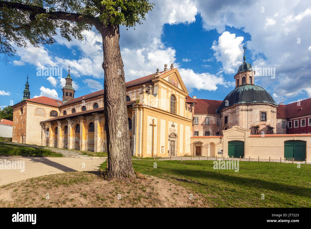 Plasy, der Tschechischen Republik, das ehemalige Zisterzienserkloster Stockfoto