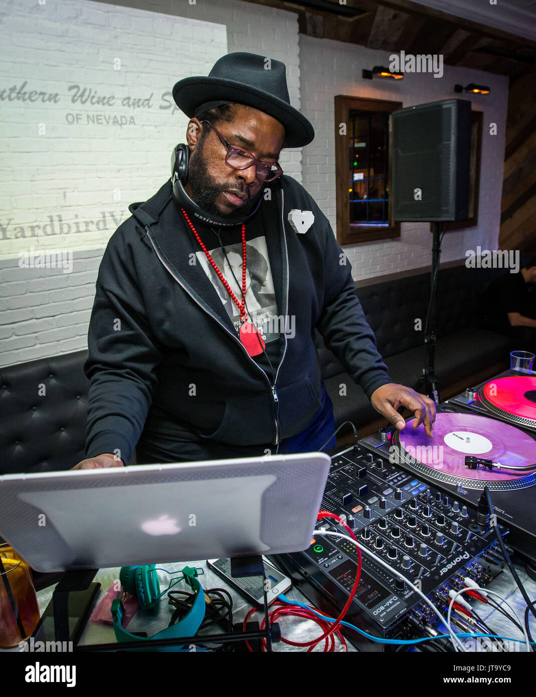 LAS VEGAS, NV - Januar 24: questlove dargestellt an der Eröffnung von Yardbird südlichen Tisch & Bar im Venetian Las Vegas in Las Vegas, NV am 24. Januar 2015. Credit: Erik Kabik Fotografie/MediaPunch. *** Haus ab *** Stockfoto