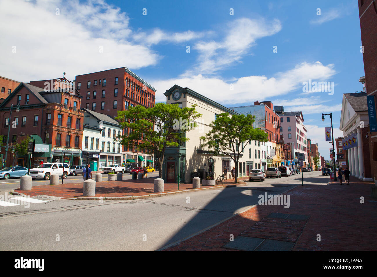 Portland, Maine, USA Juli 5, 2016 Portland ist die größte Stadt im US