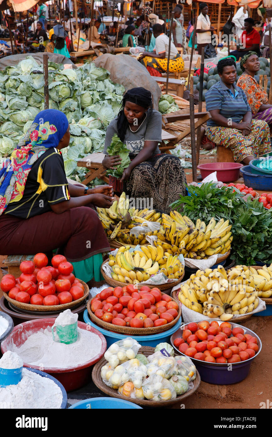 Masindi Markt, Uganda, Afrika Stockfoto