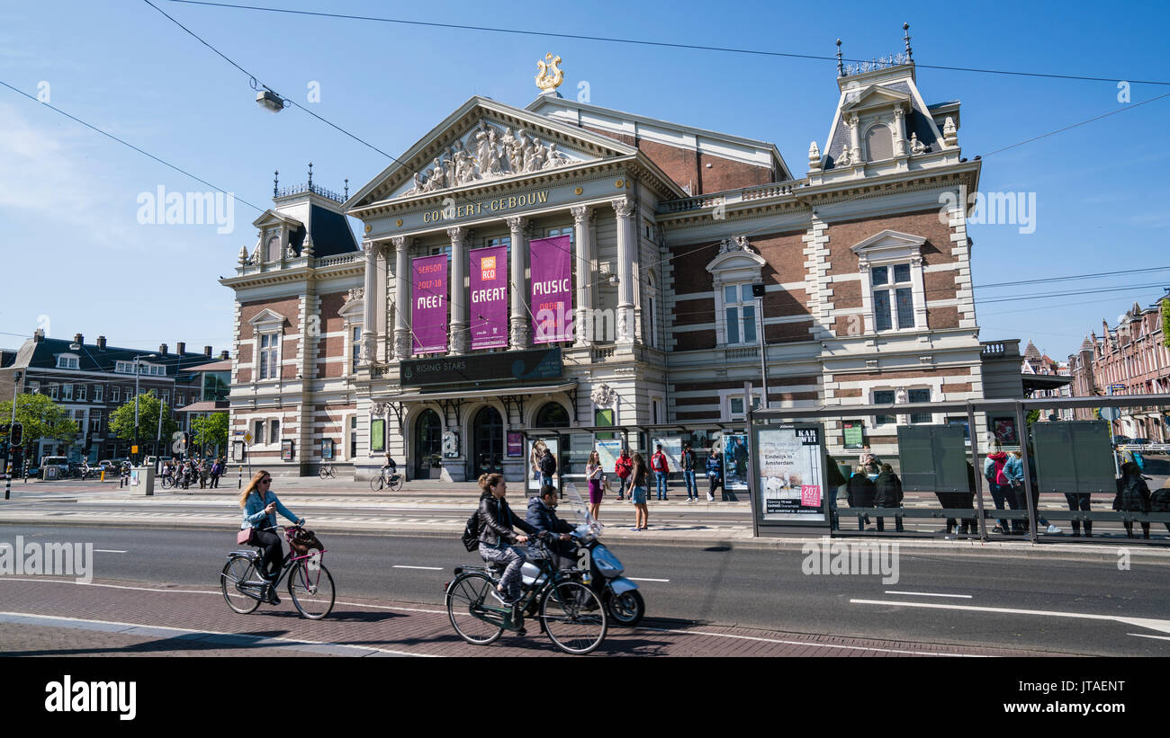 Das Concertgebouw, neoklassischen Concert Hall, Amsterdam, Niederlande, Europa Stockfoto