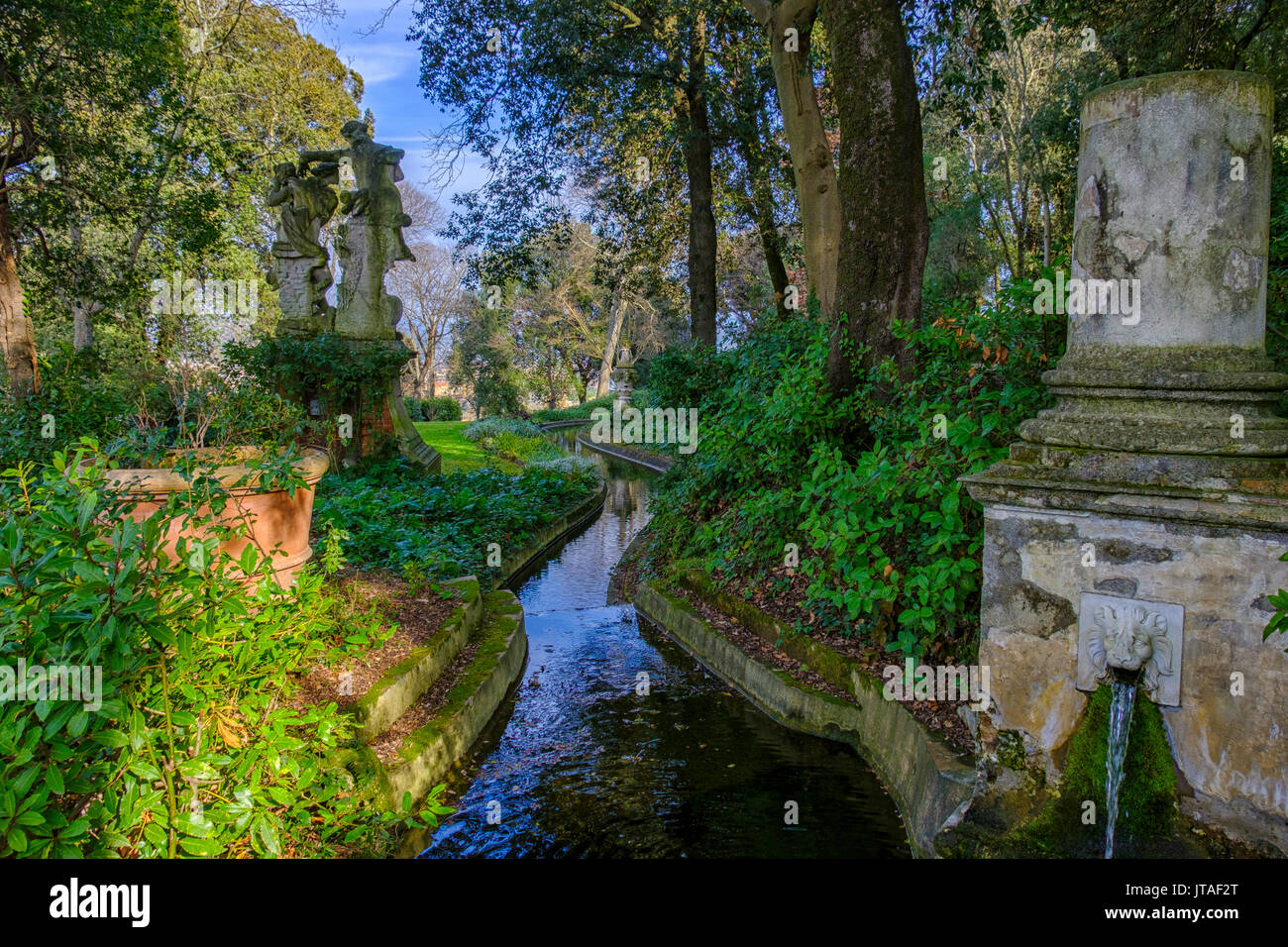 Bardini Gärten, Florenz, Toskana, Italien, Europa Stockfoto