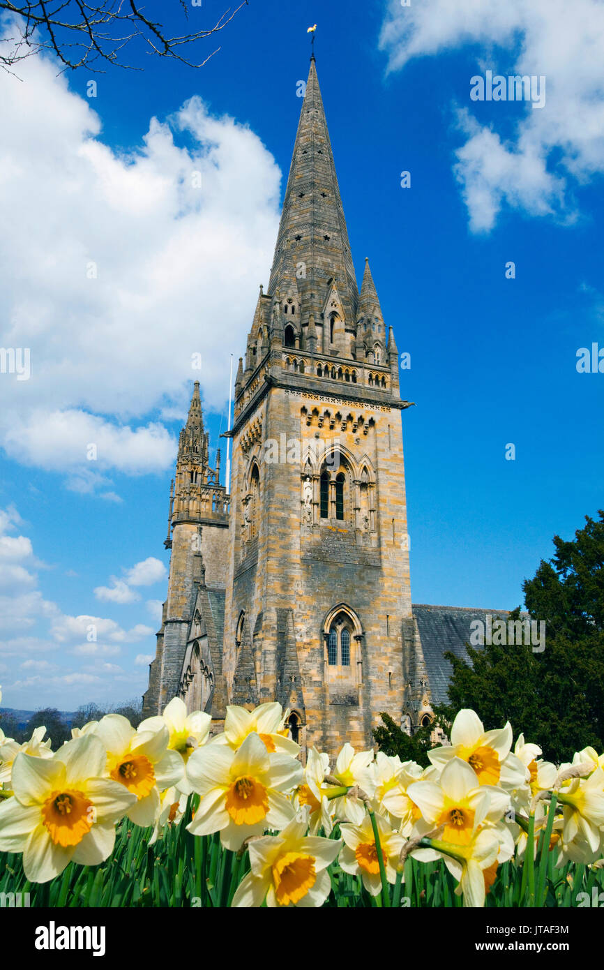 Llandaff Cathedral, Cardiff, Wales, Vereinigtes Königreich, Europa Stockfoto