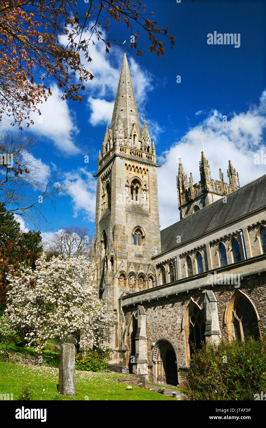 Llandaff Cathedral, Cardiff, Wales, Vereinigtes Königreich, Europa Stockfoto