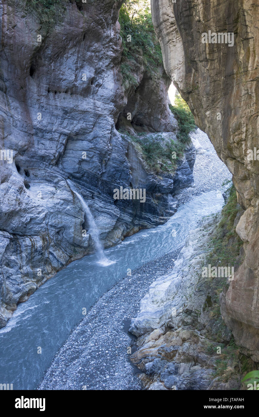 Schlucken Grotte, Taroko Schlucht, Taiwan, Asien Stockfoto