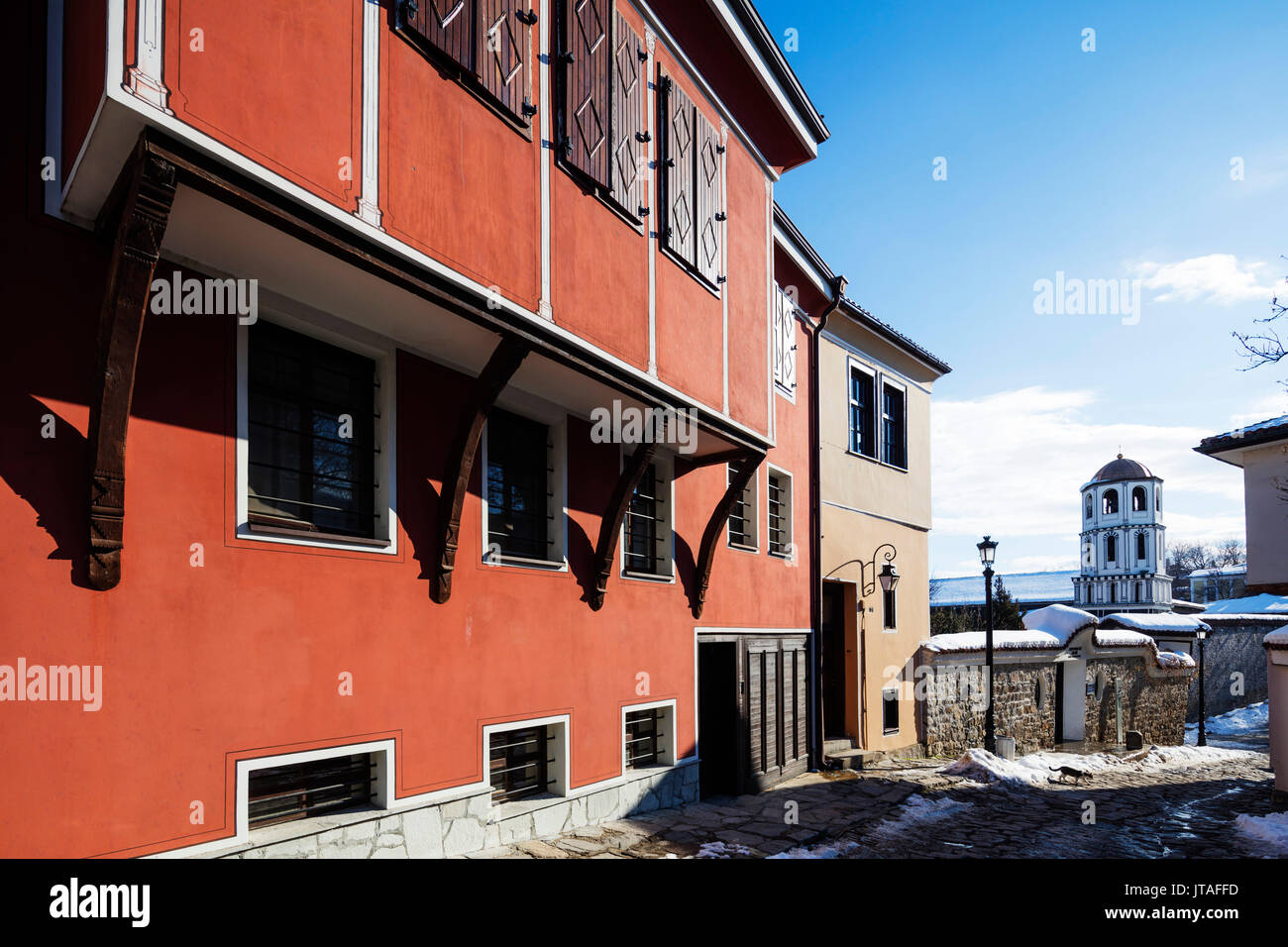 Altstadt, Plovdiv, Bulgarien, Europa Stockfoto