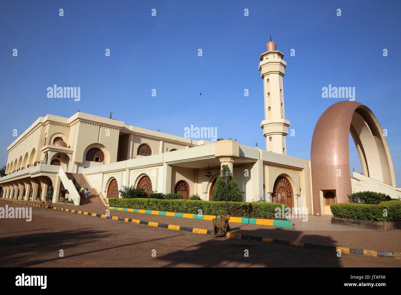 Die Nationale Moschee (qadafi Moschee), Kampala, Uganda, Afrika Stockfoto