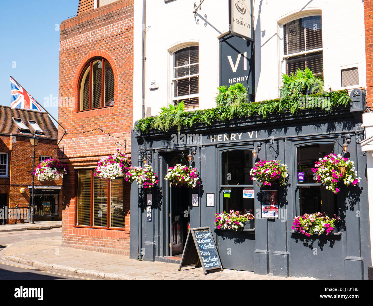 Henry 6 Pub, Eton, Windsor, Berkshire, England Stockfoto