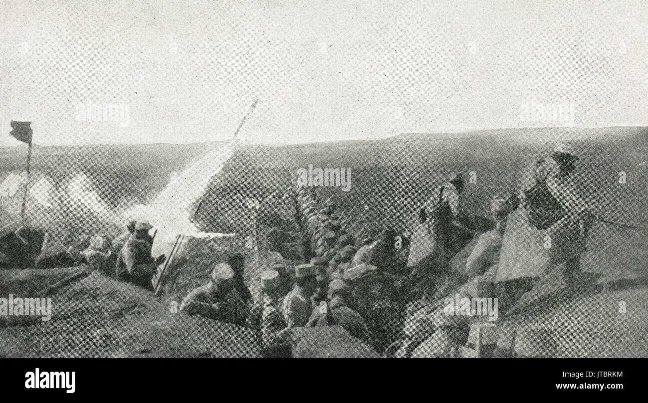Über die Oberen, Bois le Pretre, 1915 Stockfoto