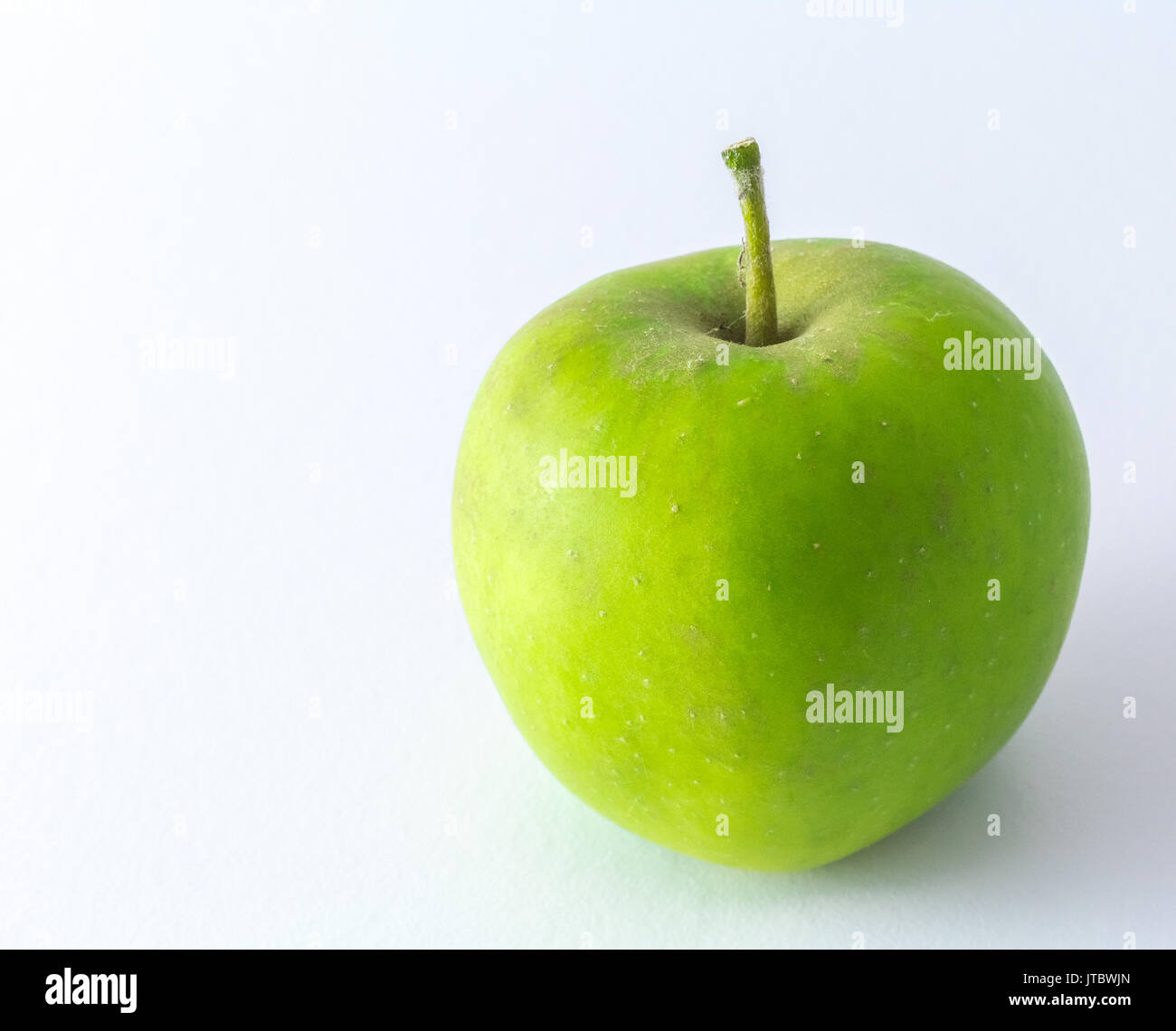 Apple Green Apple isoliert auf weißem Hintergrund Stockfoto