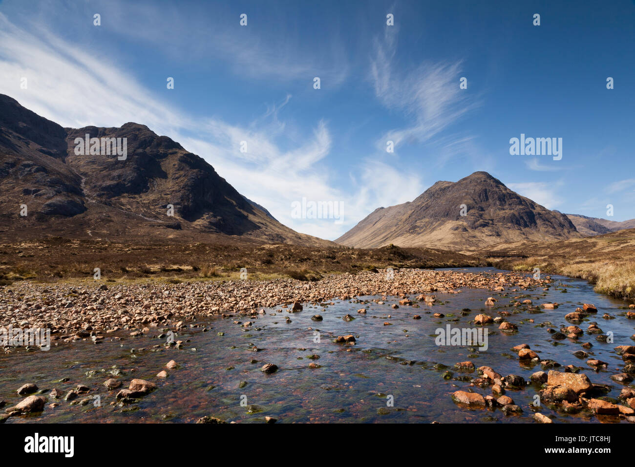 Buachaille Etive Beag, Glencoe, Schottland Großbritannien Stockfoto