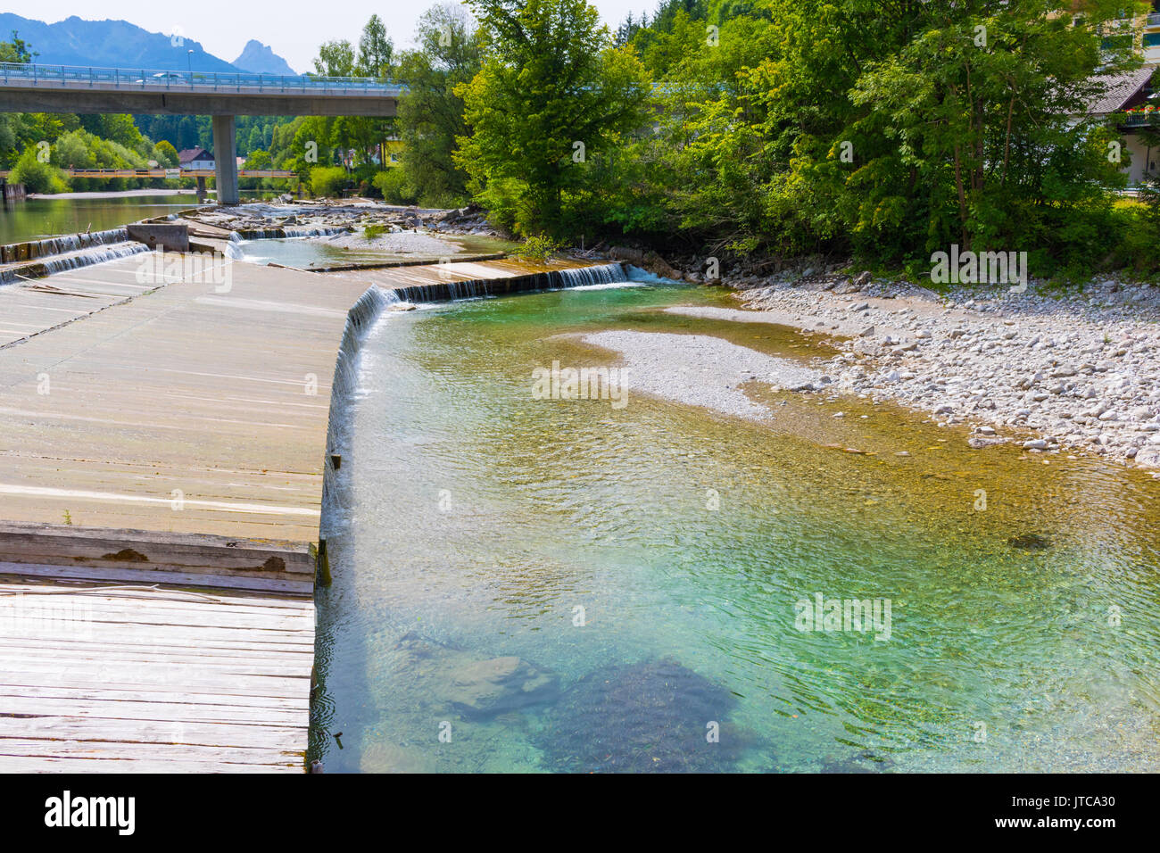 Almtal, Alm, Scharnstein, Fluss, Wasser, Wasserfall, Österreich, Sommer