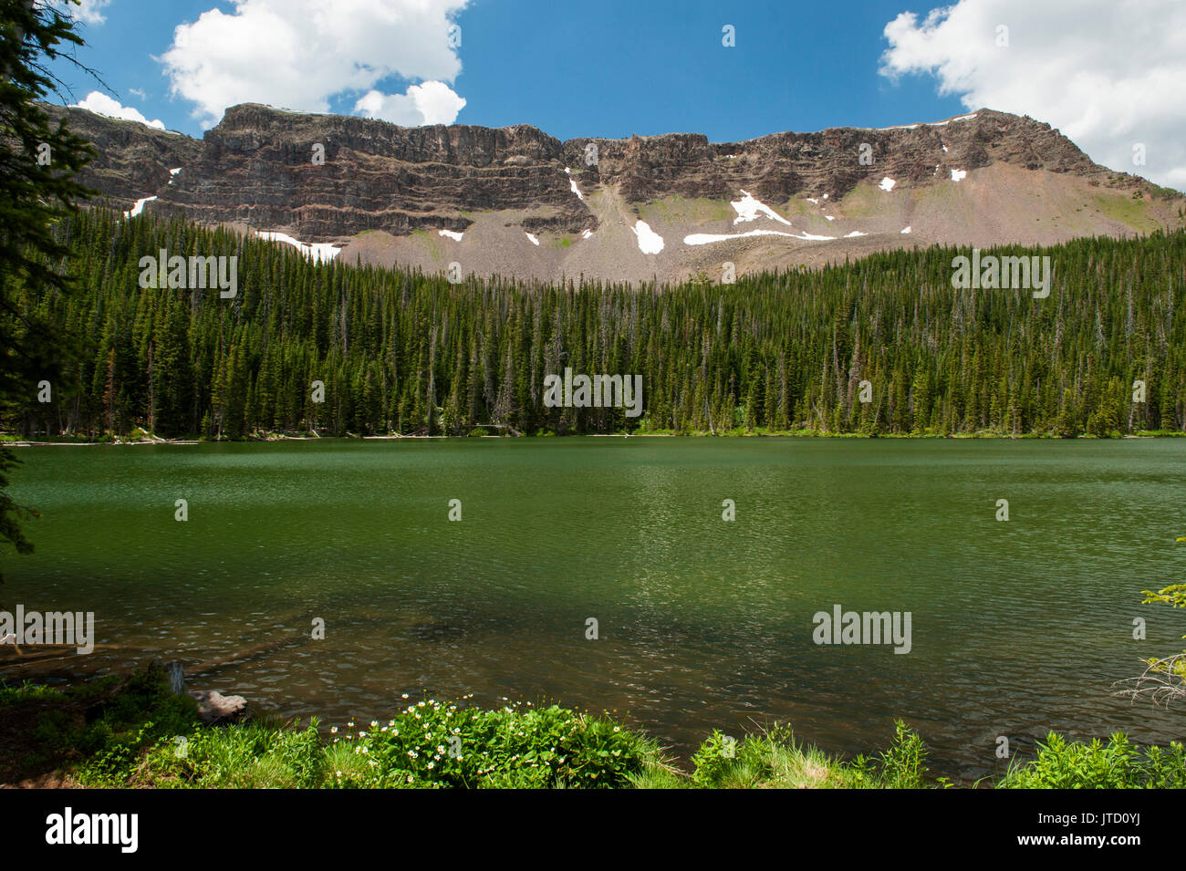 Smith See, in der Deckelgarnituren Wildnis der nordwestlichen Colorado Stockfoto