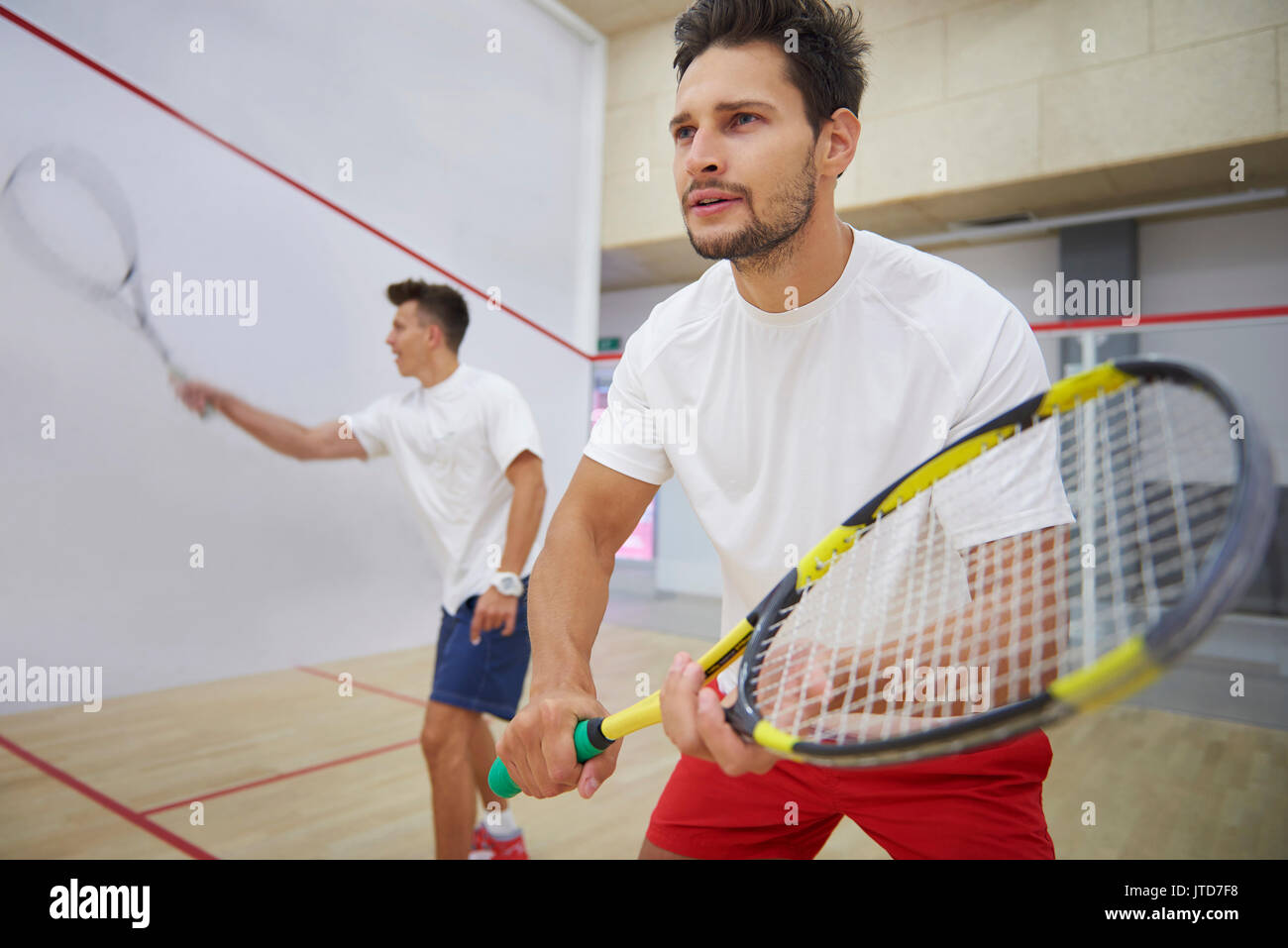 Dieses Mal habe ich nicht verpassen den Ball Stockfoto