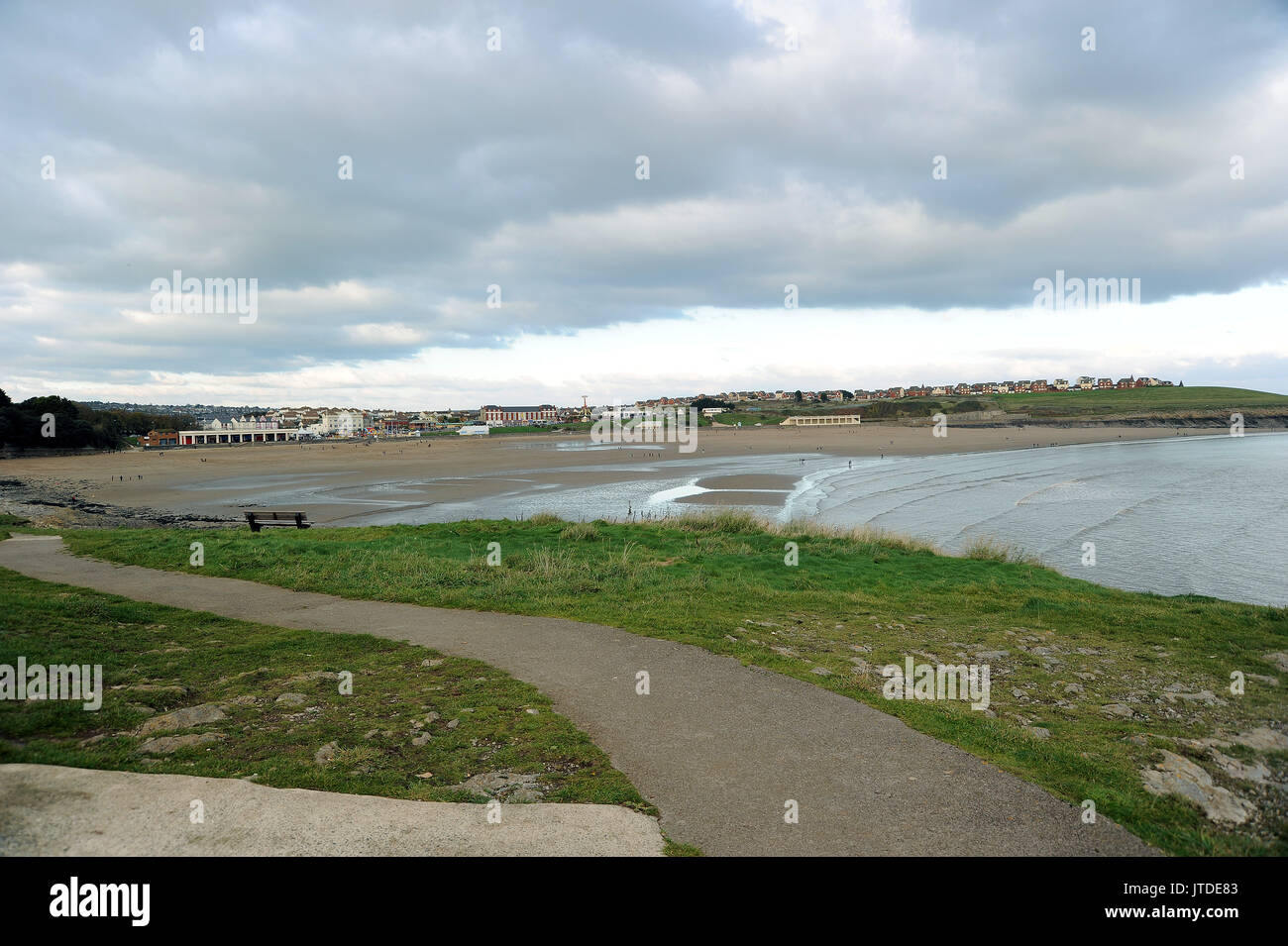 Whitmore Bay, Barry Island. Stockfoto