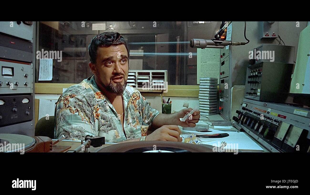 Wolfman Jack American Graffiti 1973 Stockfotografie Alamy