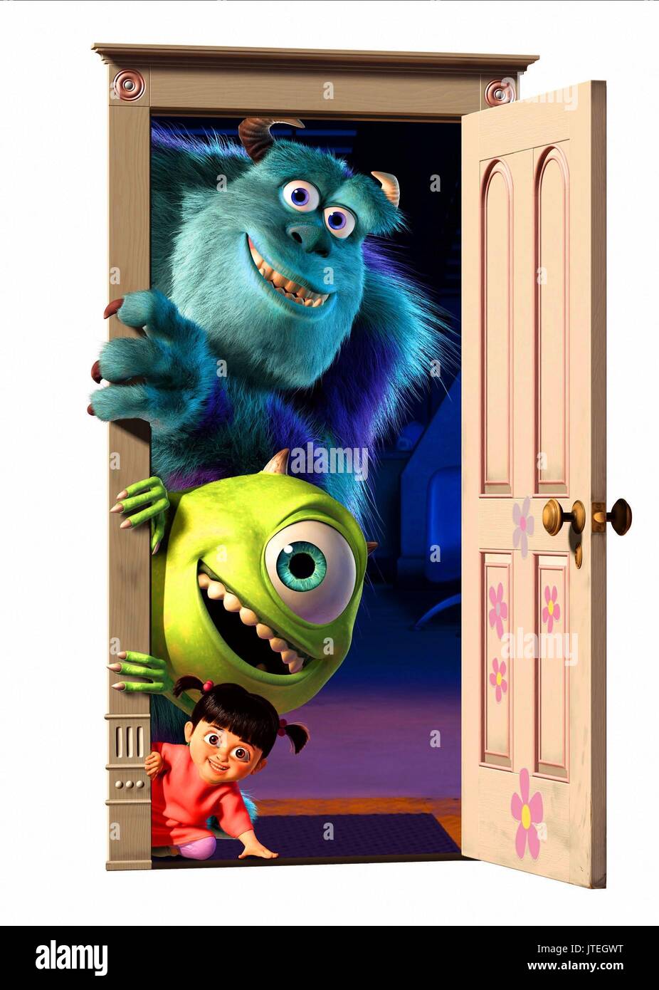 Boo Film Title Monsters Inc Stockfotos Boo Film Title
