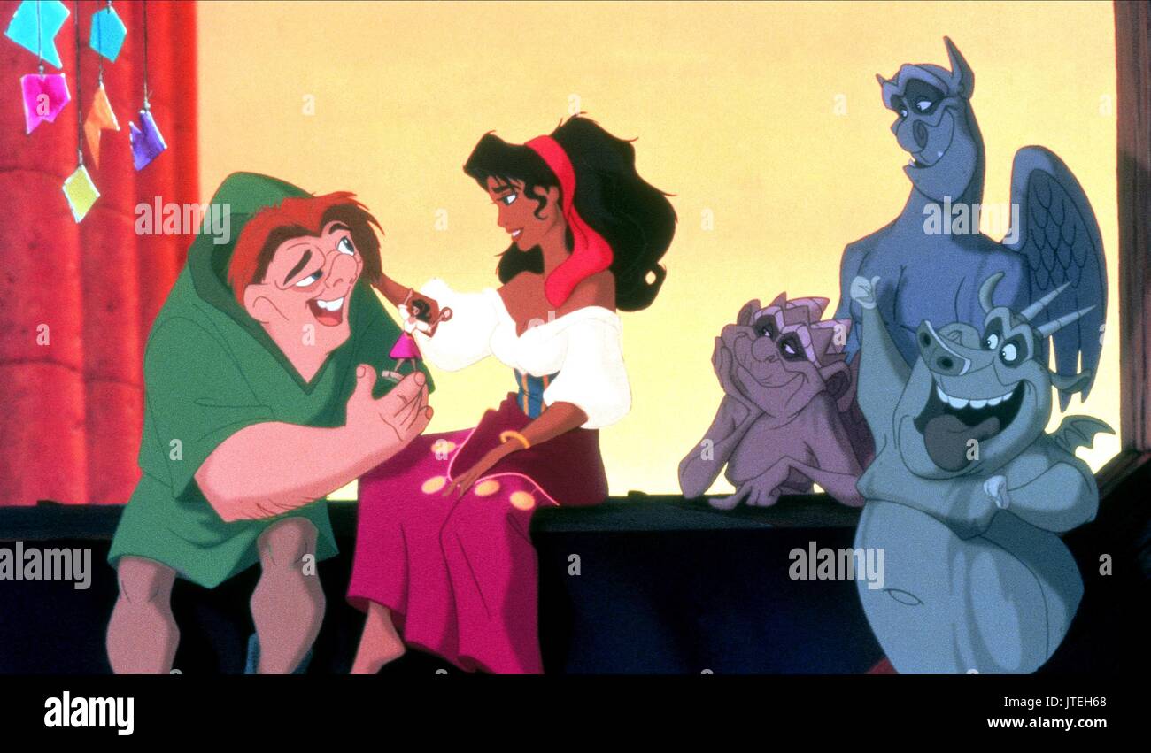 ESMERALDA, Quasimodo, der Glöckner von Notre Dame, 1996 Stockfotografie