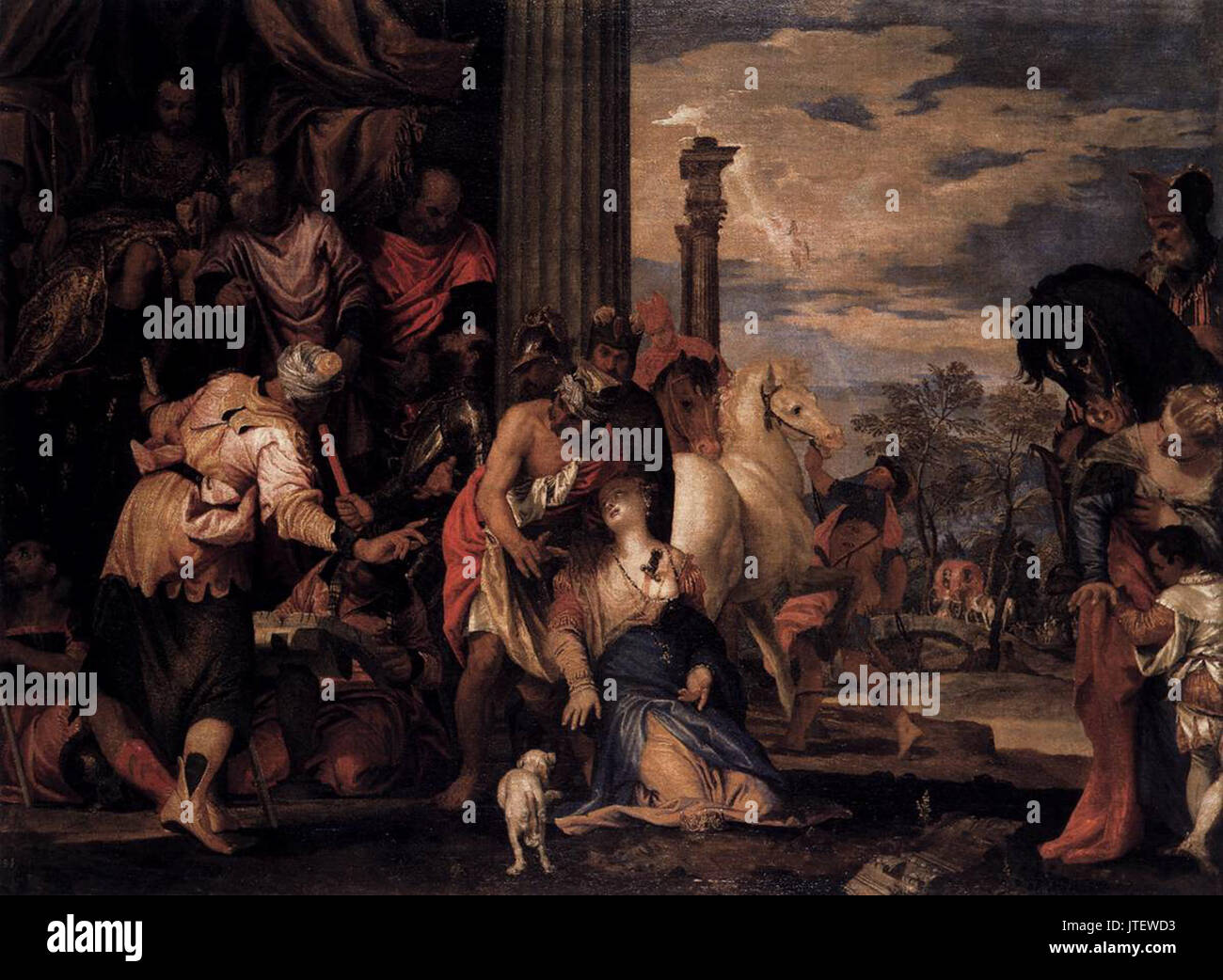Paolo Veronese Martyrium von St. Justina WGA24769 Stockfoto