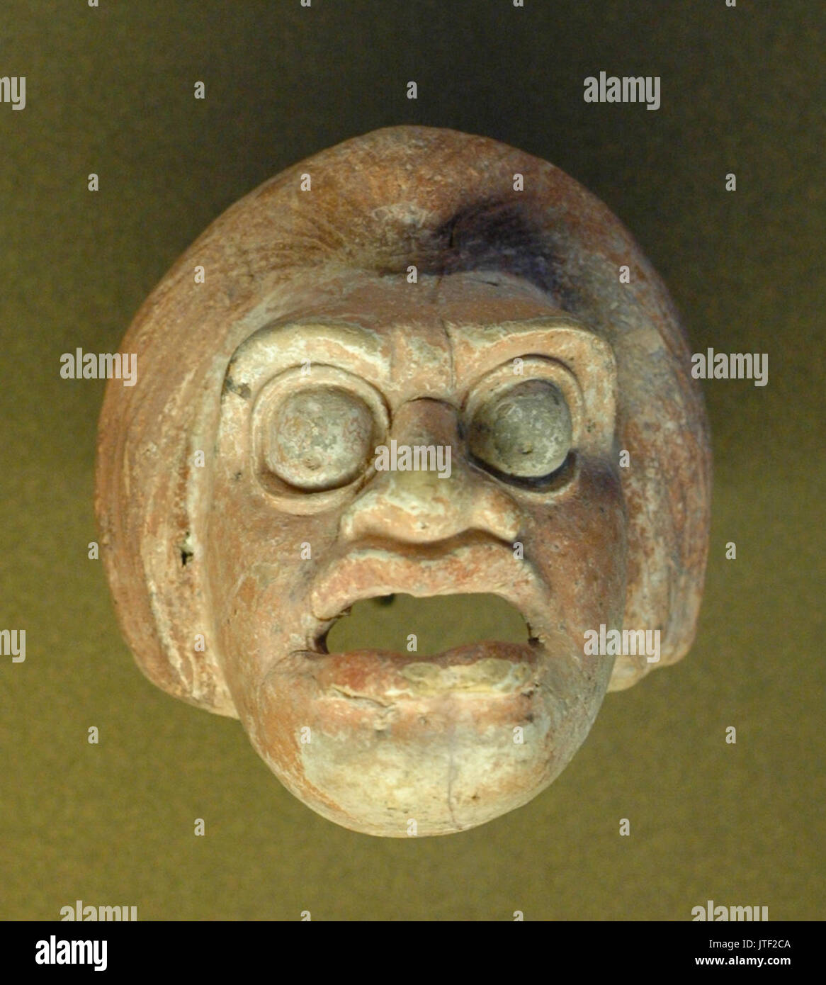 Bauer Maske Böotien Louvre MNB 506 Stockfoto