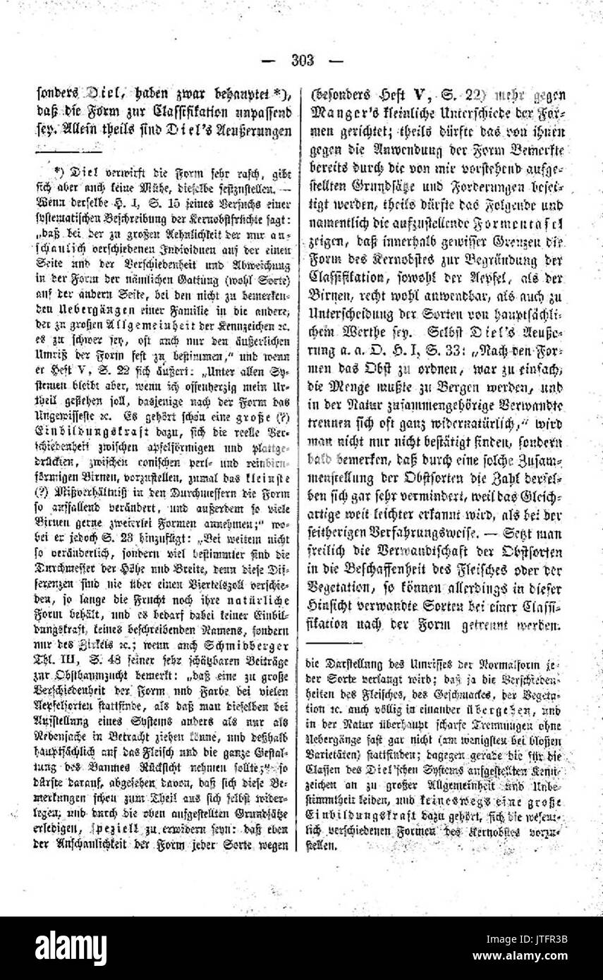 Pomologische Monatshefte Heft 1 303 Stockfoto