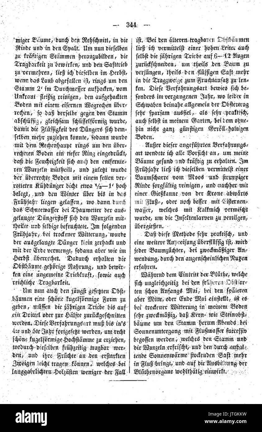 Pomologische Monatshefte Heft 1 344 Stockfoto