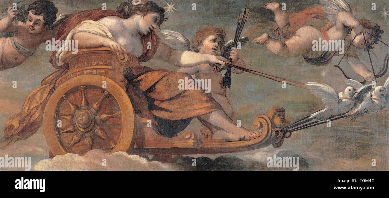 Pietro da Cortona Wagen der Venus Stockfoto