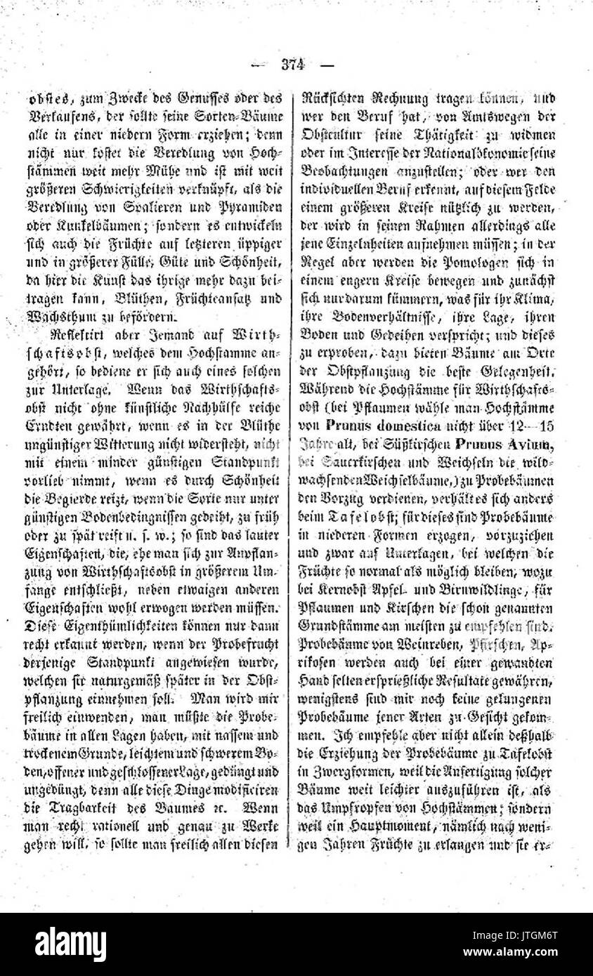 Pomologische Monatshefte Heft 1 374 Stockfoto