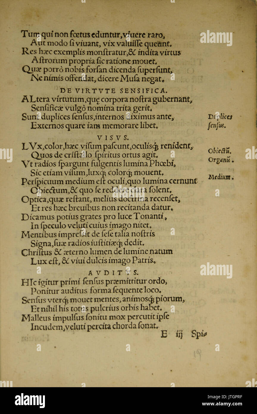 Selnecker De Partibus Corporis Humani037 Stockfoto