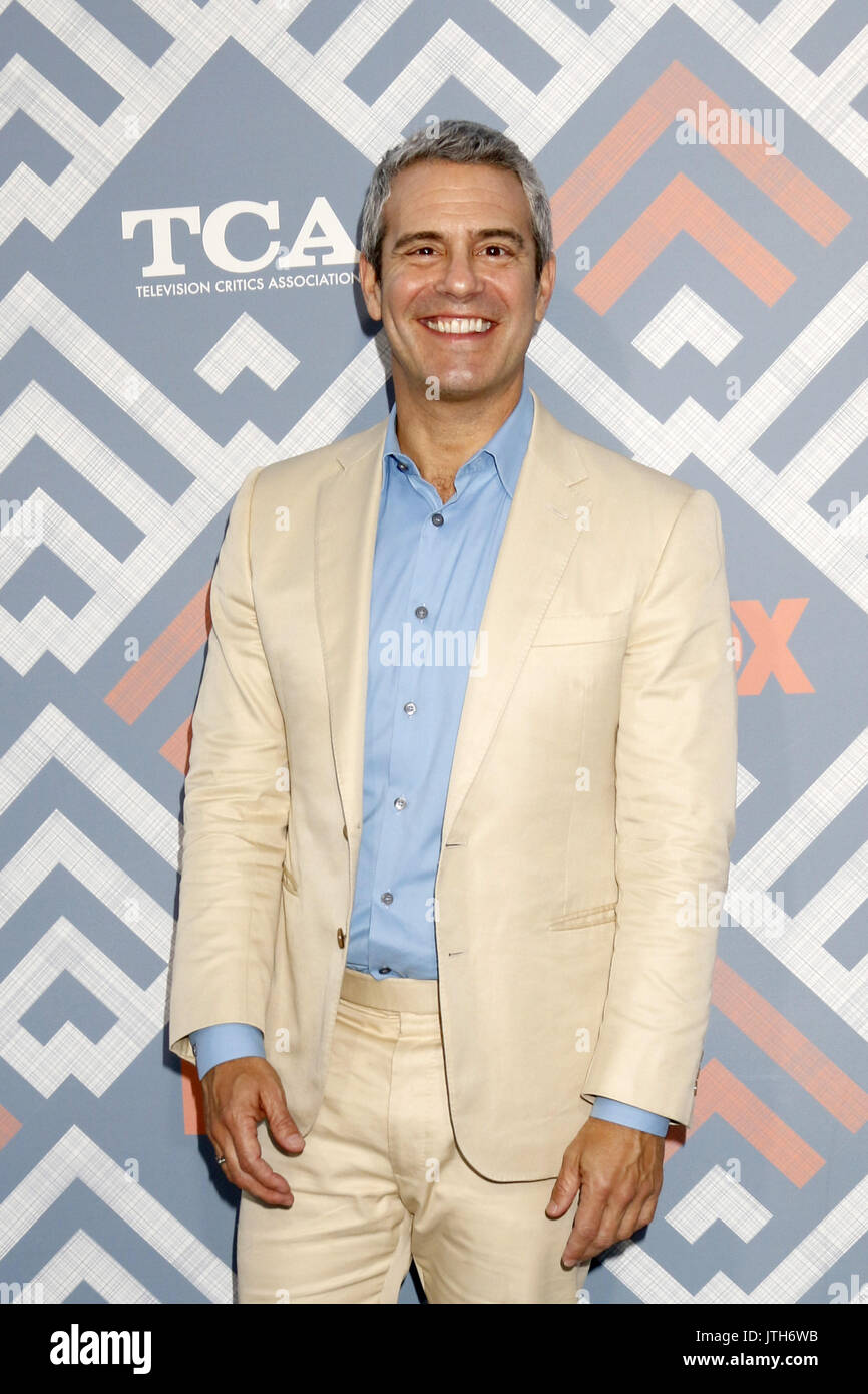 West Hollywood, CA, USA. 8 Aug, 2017. LOS ANGELES - Aug 8: Andy Cohen im FOX TCA Summer Party 2017 im Soho House am 8. August 2017 in West Hollywood, CA Credit: Kay Blake/ZUMA Draht/Alamy leben Nachrichten Stockfoto